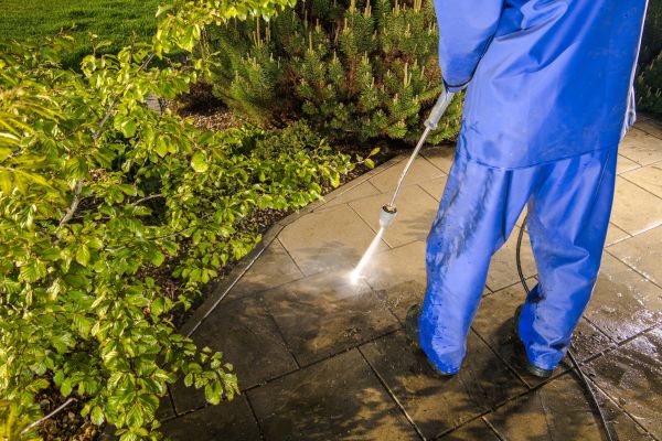 Hardscape Cleaning in West Bend