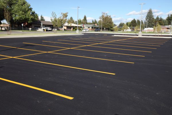 Parking Lot Washing in West Bend