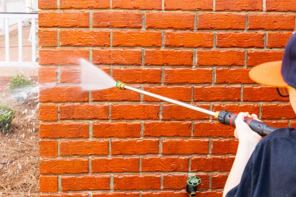 House Brick Cleaning in West Bend